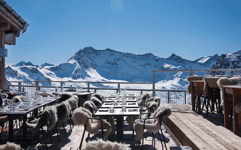 The Best Mountain Restaurants with Terraces & Views near Luxury Resorts