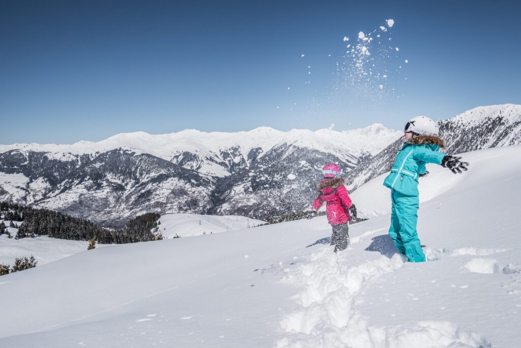 Maximise your ski time when skiing with children
